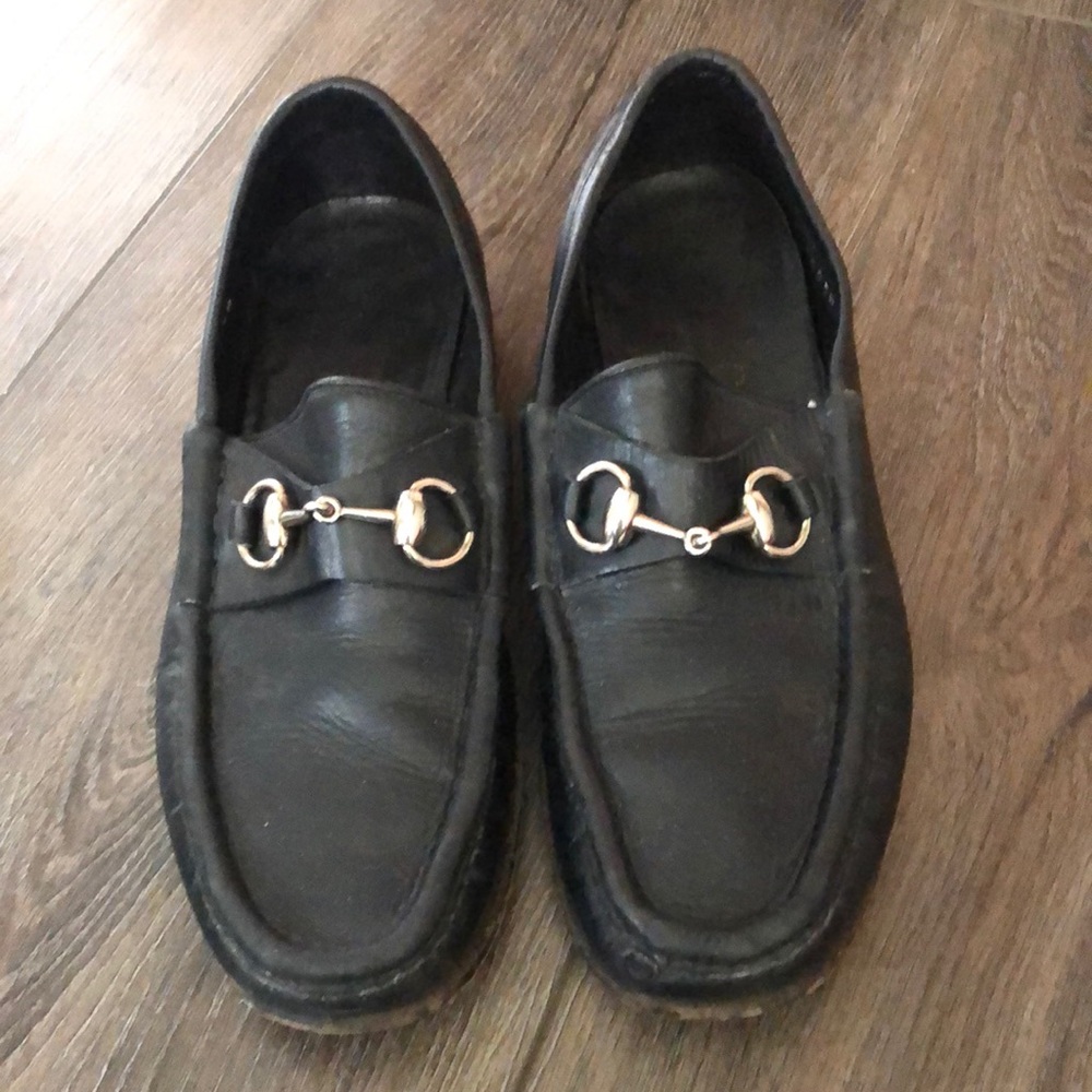 Vintage Gucci horsebit loafers
